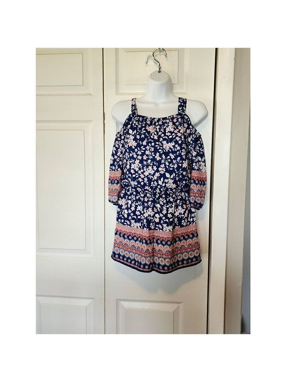 My Michelle Blue Romper